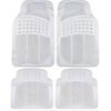 TAPETE DE VINIL 4 PIEZAS 2.2KG CLARO