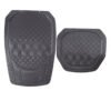 TAPETE CROMADO 4 PIEZAS TIPO CHAROLA EFECTO 3D CARBON 3KG
