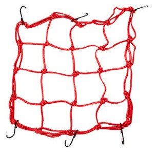 TENSOR TIPO MALLA PARA MOTO 40X40 ROJO