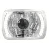 UNIDAD CUADRADA DIAMANTADA C/LUPA Y LEDS 7in BLANCO