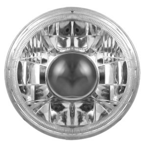 UNIDAD CON LUPA, ARO DE LEDS Y CARCAZA METALICA BLANCO
