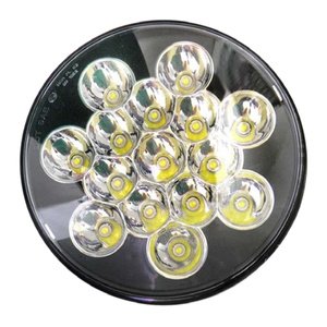 UNIDAD REDONDA DE 7in C/15 HIPERLEDS DE 3W CADA UNO/PAR