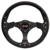 VOLANTE DEPORTIVO T/FRIBRA DE CARBON NEGRO