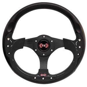 VOLANTE DEPORTIVO T/FRIBRA DE CARBON NEGRO