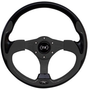 VOL-804N VOLANTE AUTOMOTRIZ T/FIBRA DE CARBON NEGRO.