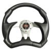 VOLANTE TIPO D CON 3 BRAZOS ROJO