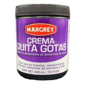 LIMPIADOR EN CREMA QUITAGOTAS MARGREY 300 ML