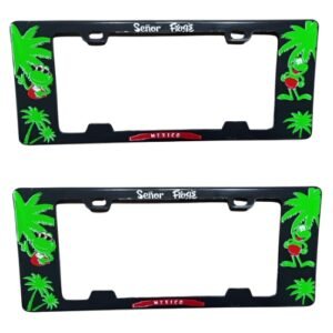 PORTA PLACA SEÑOR FROGS