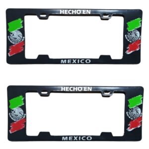 PORTA PLACA HECHO EN MEXICO