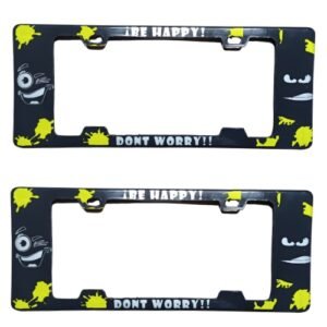 PORTA PLACA JASS AMARILLO