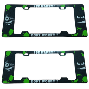 PORTA PLACA JASS VERDE