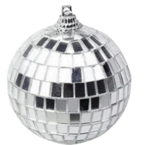 BDISCO-01 BOLA DISCO ESPEJOS DECORATIVO PARA AUTO 6CM (PIEZA)