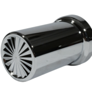 CAP-P271 CAPUCHÓN PLÁSTICO CROMADO CON ROSCA DIÁMETRO EXTERIOR 5.6 CM