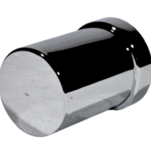 CAP-P471 CAPUCHÓN PLÁSTICO CROMADO CIRCULO 42MM ALTO ROSCA