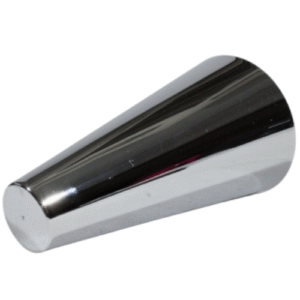CAP-P512 CAPUCHÓN PLÁSTICO CROMADO CONO 105MM ALTO