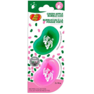 DEO-JB2AB Desodorante Jelly Belly Vent clip 2 pzas Manzana Verde y Chicle (PIEZA)