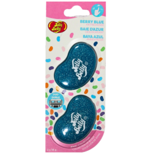 DEO-JB2BB Desodorante Jelly Belly Vent clip 2 pzas Mora Azul (PIEZA)