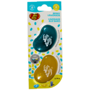 DEO-JB2BL Desodorante Jelly Belly Vent clip 2 pzas Mora Azul y Limon