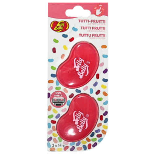 DEO-JB2TF Desodorante Jelly Belly Vent clip 2 pzas Tutti- Frutti (PIEZA)