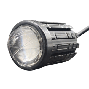 FARO CON 1 HIPERLED 10W BLANCO/AMARILLO CON LUPA Y 5 FUNCIONES DE ESTROBO (PZA)