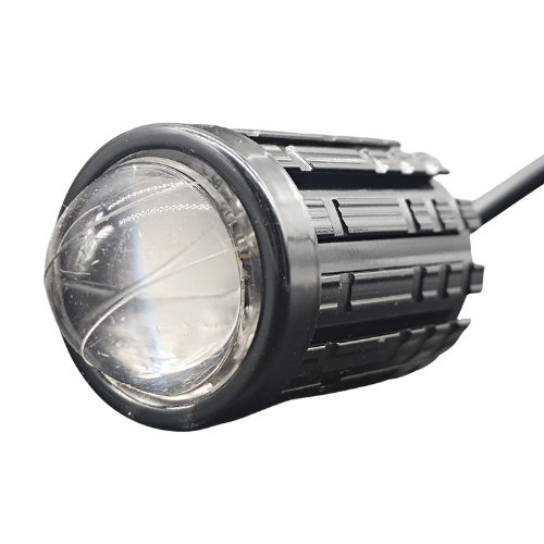 FA-LHL1CY FARO CON 1 HIPERLED 10W BLANCO/AMARILLO CON LUPA Y 5 FUNCIONES DE ESTROBO (PZA)