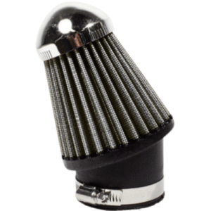 FIL-42C FILTRO DE AIRE ALTO FLUJOO CON ÁNGULO DE 45° TIPO BALA CROMO