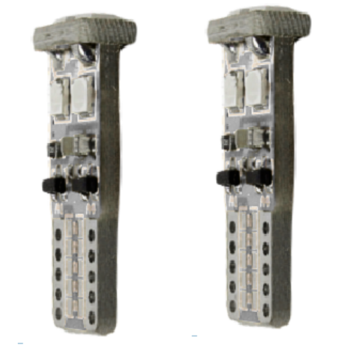 FO-CAN1586C FOCO DE PELLIZCO CON 6 HIPER LEDS T10 Y CANBUS BLANCO (PAR)