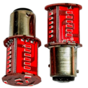 FO-L103430FR FOCO 1034 CON 30 HIPER LEDS CON FUNCIÓN DE FLUJO Y FLASH ROJO (PAR)