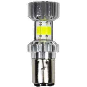 FO-MCBA206S FOCO LED ALUMINIO P/ MOTOCICLETA 6 CARAS BA20 PLATA