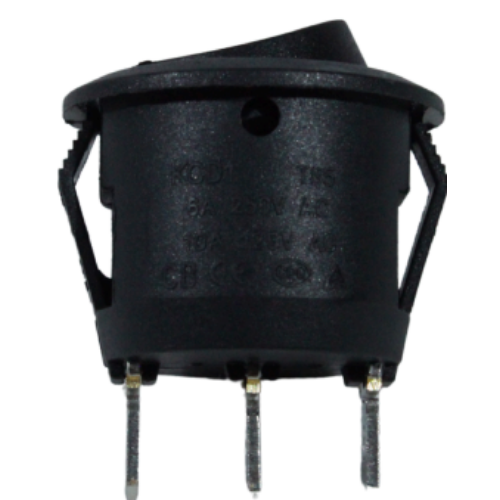 SW-33 SWITCH REDONDO TECLA DOS PASOS (PIEZA)