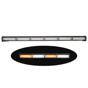 FA-CE60YL FARO DE LED COB DE 60W C 17 FUNCIONES CON 6 UNIDADES 120cm LARGO AMBAR 12/24