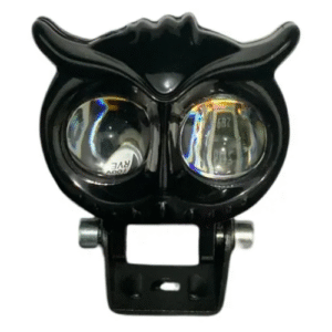 FA-LHBL2CBCY FARO TIPO BUHO CON 2 HIPER LEDS 20W BLANCO/AMARILLO CON LUPA, 5 FUNCIONES DE ESTROBO Y CARCASA CARBON