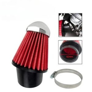 FIL-42R FILTRO DE AIRE ALTO FLUJOO CON ÁNGULO DE 45° TIPO BALA ROJO (PIEZA)