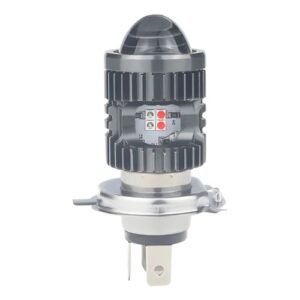 FO-MDLH4CY FOCO PARA MOTO H4 CON OJO DE DEMONIO AZUL/ROJO, LUPA CON ALTA, BAJA Y ESTROBO BLANCO/AMARILLO (PIEZA)