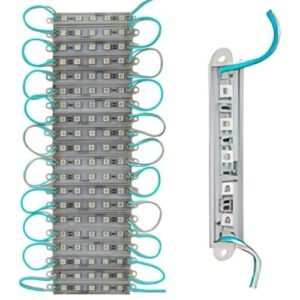 LA-CH50505IB TIRA TIPO CHIP CON 5 LEDS 5050 ICE BLUE 20 PCS (JUEGO)