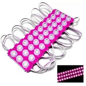 LA-CHS3PK TIRA TIPO CHIP CON 3 LEDS TIPO SOMBRERO ROSA 20 PCS (JUEGO)