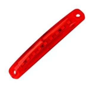PLAFON OVALADO CON 9 LEDS 12/24 CON FLASH ROJO (PIEZA)