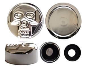 CUBRE PIJAS DE PLASTICO CALAVERA (BOLSA 10 PZAS)