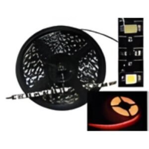 ROLLO DE LED 5 MTS 3528 SMD RECORTABLE ROJO (ROLLO)