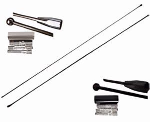 CAM 9013-BK REPUESTO DE ANTENA FORD,CHEVROLET Y CHRYSLER CON 3 ADAPTADORES (PZA)