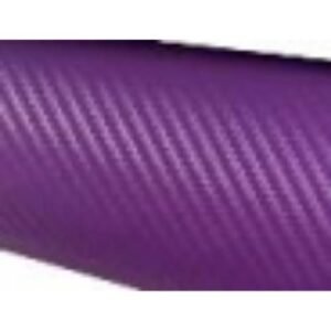 ROLLO DE PAPEL TIPO FIBRA DE CARBONO LIBRE DE BURBUJA Y FLEXIBLE 1.52 M x 10M MORADO (ROLLO)