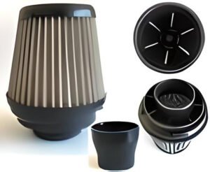 FILTRO DE AIRE UNIVERSAL NEGRO (PZA)