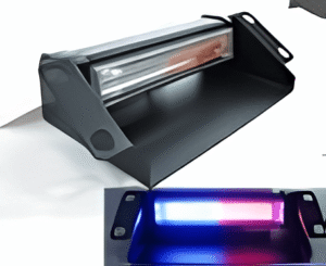 CODIGO COB CON VARIAS FUNCIONES CON PLUG AL ENCENDEDOR 20W 12/24V ROJA/AZUL (PZA)