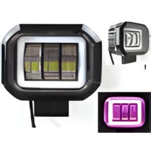 FL362_STR_PINK FARO DE LED DE 30 WATT CON ARILLO ROSA LUZ FIJA Y ESTROBO (PAR)