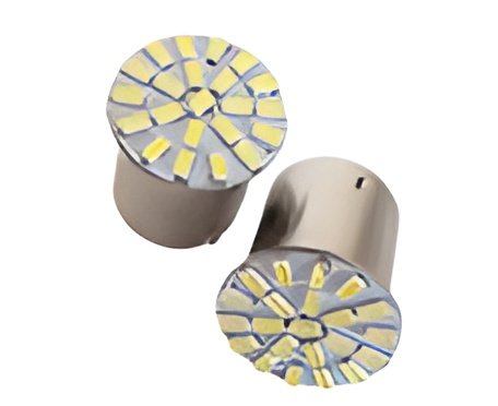 FOCO DE LED 22 LEDS 603SMD ENTRADA 3157 LUZ FIJA  BLANCO (PAR)