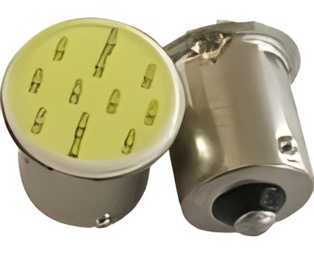 FOCO DE LED ENTRADA 1176 FIJO BLANCO (PAR)