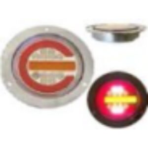 GEL6799_3COLOR PLAFON UNIVERSAL 12 LEDS CON LUZ GEL 3 COLORES 12V (PZA)