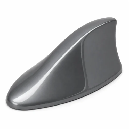 ANTENA DE ADORNO TIPO TIBURON / GRIS (PZA)