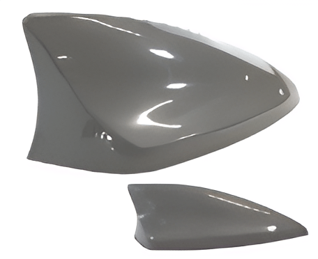 ANTENA DE ADORNO PARA USO AUTOMOTRIZ TIPO TIBURON / GRIS (PZA)