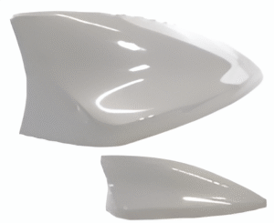 HR22015-SILVER ANTENA DE ADORNO PARA USO AUTOMOTRIZ TIPO TIBURON / PLATA (PZA)